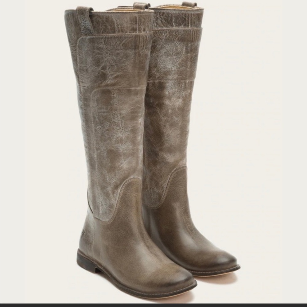 Frye tall riding boots Paige